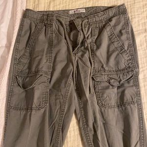 Army green cargo pants